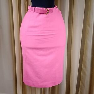 Aldens Pink Vintage Wiggle Skirt